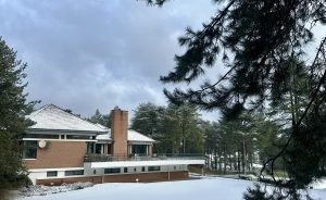 La neige a posé son voile blanc sur notre belle côte ! - Open Golf Club